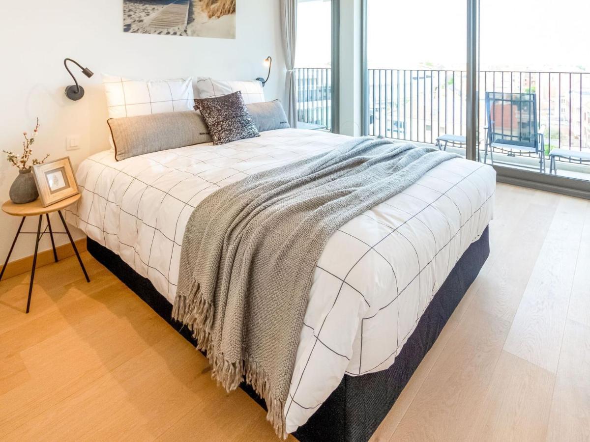 Luxurious Crystal Sea View Apartment With 2 Terraces 오스텐드 객실 사진